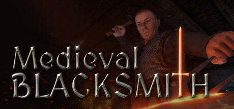 Steam header art for Medieval Blacksmith