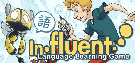 Steam header art for Influent Language Learning Game