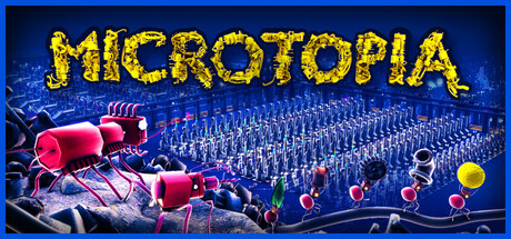Steam header art for Microtopia