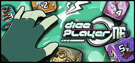 Steam header art for Dice Player One