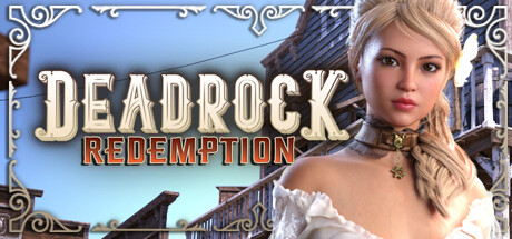 Steam header art for Deadrock Redemption
