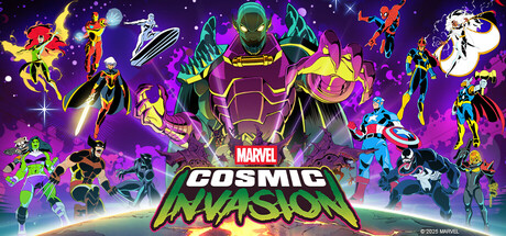 Steam header art for MARVEL Cosmic Invasion