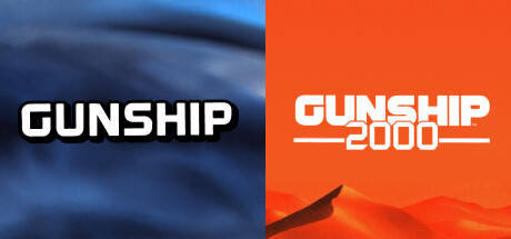 Steam header art for Gunship + Gunship 2000