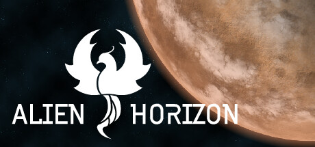 Steam header art for Alien Horizon (Preview Alpha)
