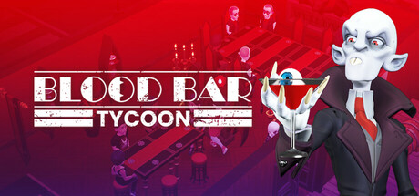 Steam header art for Blood Bar Tycoon