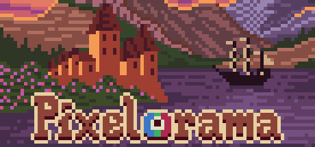 Steam header art for Pixelorama