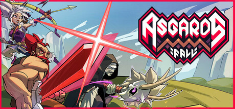 Steam header art for Asgard's Fall — Viking Survivors