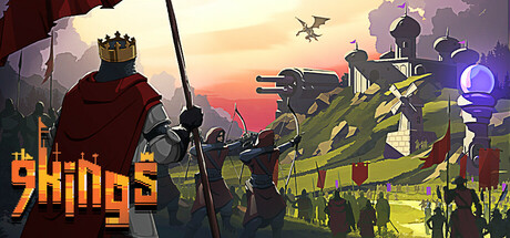 Steam header art for 9 Kings