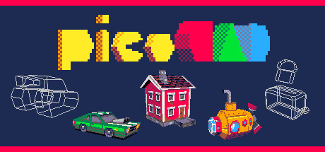 Steam header art for picoCAD