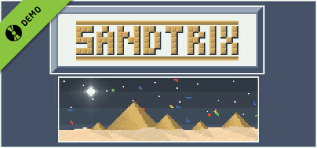 Steam header art for Sandtrix