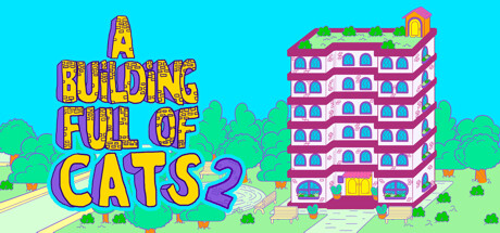Steam header art for A Building Full of Cats 2
