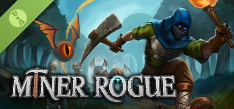 Steam header art for Miner Rogue Demo