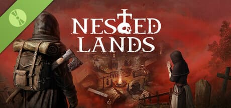 Steam header art for Nested Lands Demo