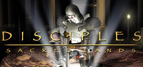 Steam header art for Disciples Sacred Lands Gold