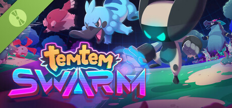 Steam header art for Temtem: Swarm Demo