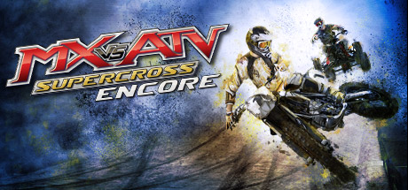 Steam header art for MX vs. ATV Supercross Encore