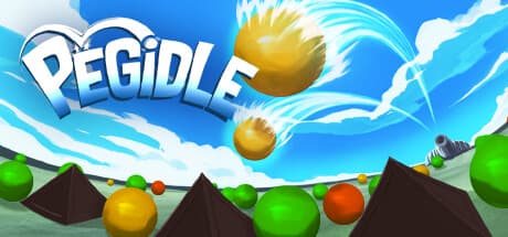 Steam header art for PegIdle