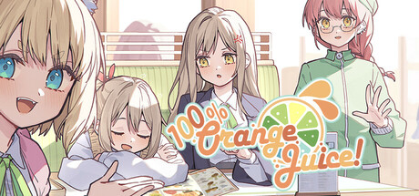 Steam header art for 100% Orange Juice