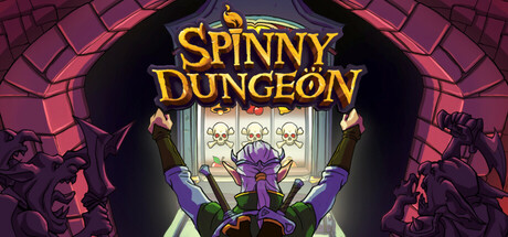 Steam header art for Spinny Dungeon