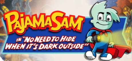 Steam header art for Pajama Sam in No Need to Hide When It's Dark Outside
