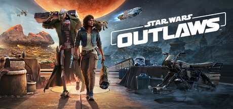 Steam header art for Star Wars Outlaws