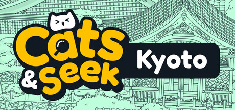 Steam header art for Cats and Seek: Kyoto