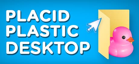 Steam header art for Placid Plastic Desktop