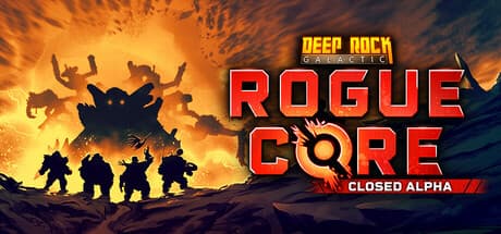 Steam header art for Deep Rock Galactic: Rogue Core Playtest