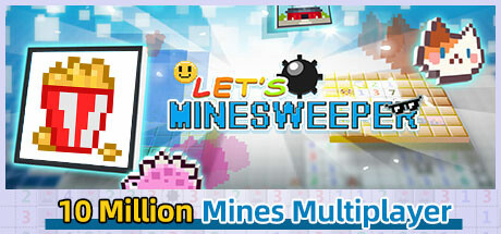 Steam header art for Let's Minesweeper