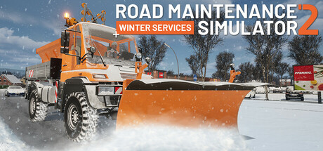 Steam header art for Road Maintenance Simulator 2 + Winter Services
