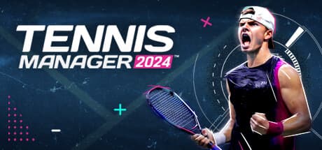 Steam header art for Tennis Manager 2024