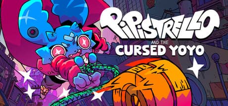 Steam header art for Pipistrello and the Cursed Yoyo