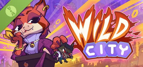 Steam header art for Wild City Demo