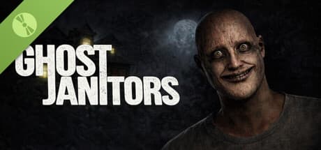 Steam header art for Ghost Janitors Demo