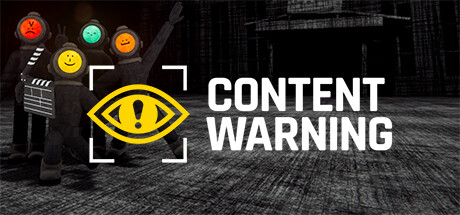 Steam header art for Content Warning
