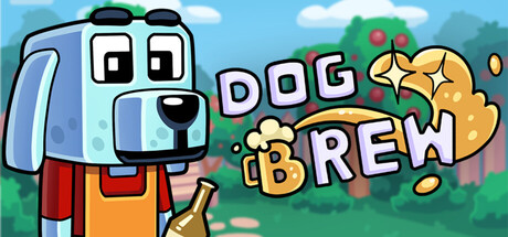 Steam header art for Dog Brew