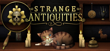 Steam header art for Strange Antiquities