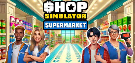 Steam header art for Shop Simulator