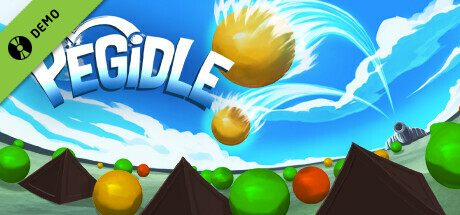 Steam header art for PegIdle Demo