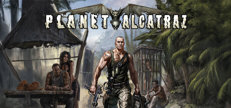 Steam header art for Planet Alcatraz