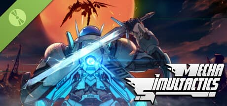 Steam header art for Mecha Simultactics Alpha