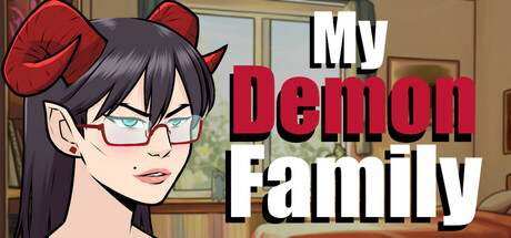 Steam header art for My Demon Family