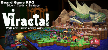 Steam header art for Viractal: Will You Trust Your Party?