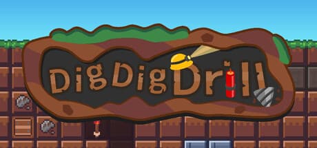Steam header art for DigDigDrill