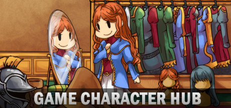 Steam header art for Game Character Hub