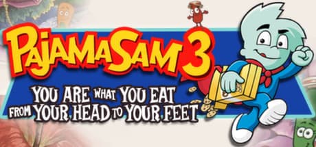 Steam header art for Pajama Sam 3: You Are What You Eat From Your Head To Your Feet