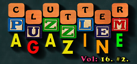 Steam header art for Clutter Puzzle Magazine Vol. 16 No. 2 Collector's Edition