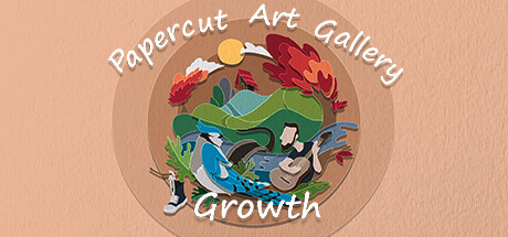 Steam header art for Papercut Art Gallery-Growth