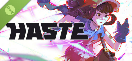 Steam header art for Haste Demo