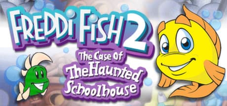 Steam header art for Freddi Fish 2: The Case of the Haunted Schoolhouse